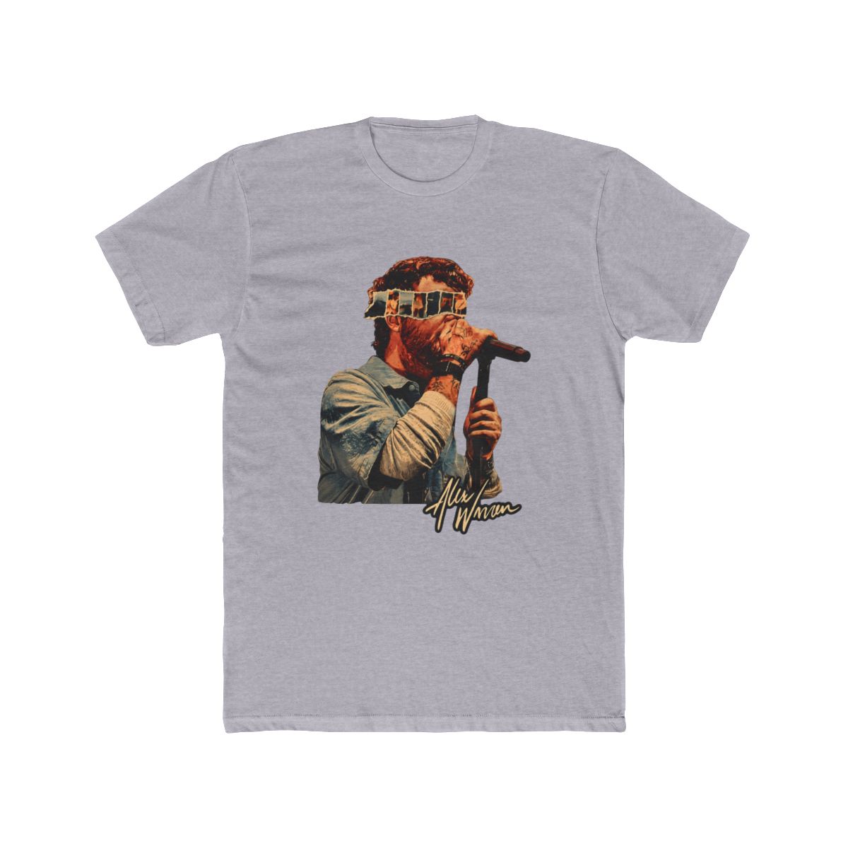 Alex Warren Singer Music Vintage T Shirt - alternate angle 5, merchandise
