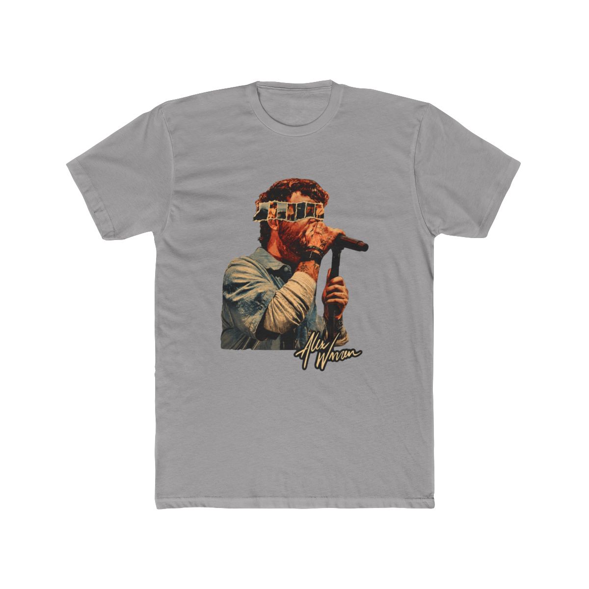 Alex Warren Singer Music Vintage T Shirt - alternate angle 2, merchandise