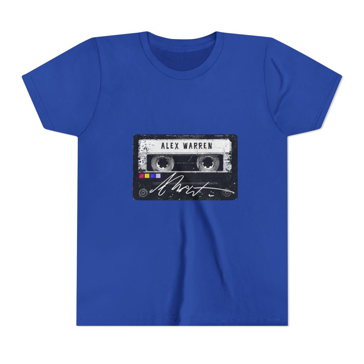 classic cassette - alex warren Kids T Shirt - alternate angle 3, merchandise